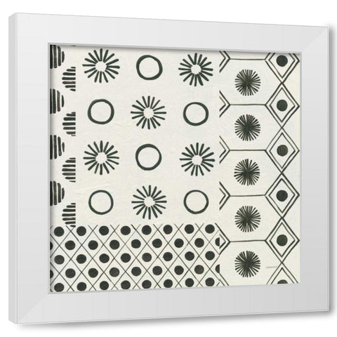 Kami XII White Modern Wood Framed Art Print by Lovell, Kathrine