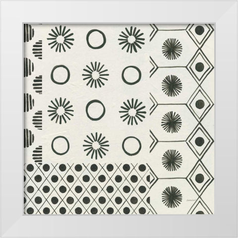 Kami XII White Modern Wood Framed Art Print by Lovell, Kathrine