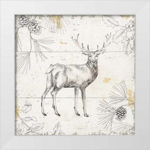 Wild and Beautiful X White Modern Wood Framed Art Print by Brissonnet, Daphne