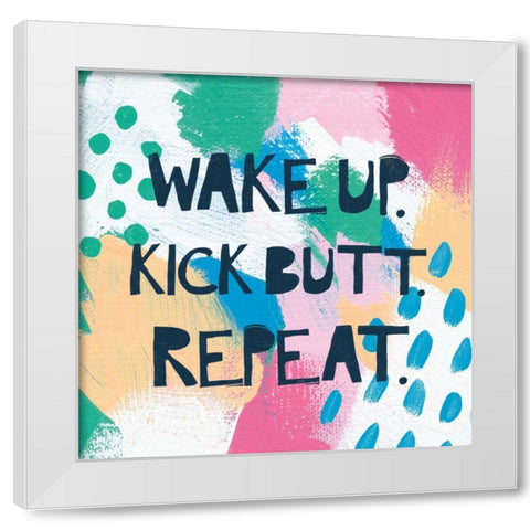 Bright Inspiration IV White Modern Wood Framed Art Print by Hershey, Moira