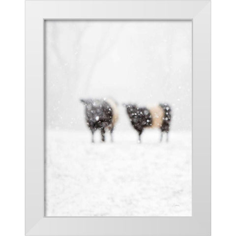 Oreos and Milk IV White Modern Wood Framed Art Print by Aledanda