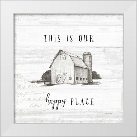 Farm Life IV Shiplap White Modern Wood Framed Art Print by Tillmon, Avery