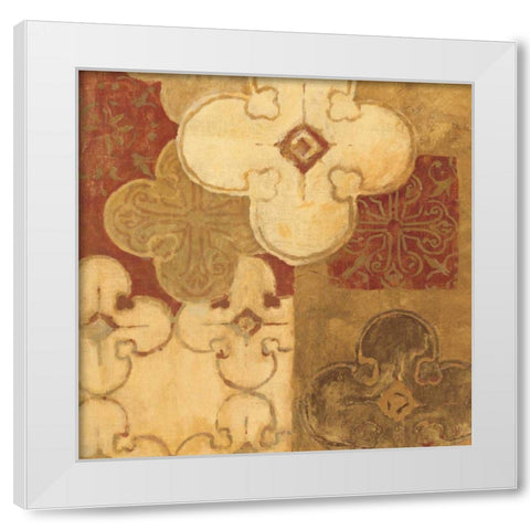 Kasbah I White Modern Wood Framed Art Print by Tillmon, Avery