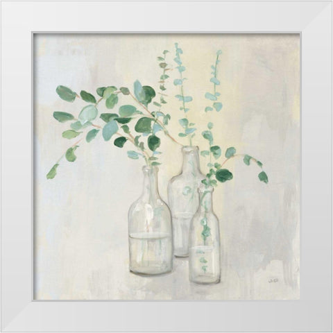 Summer Cuttings I White Modern Wood Framed Art Print by Purinton, Julia