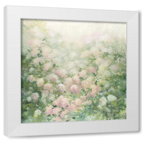 Dreamy White Modern Wood Framed Art Print by Purinton, Julia
