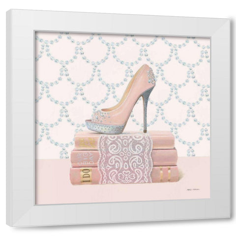 Wedding Glamour I White Modern Wood Framed Art Print by Fabiano, Marco