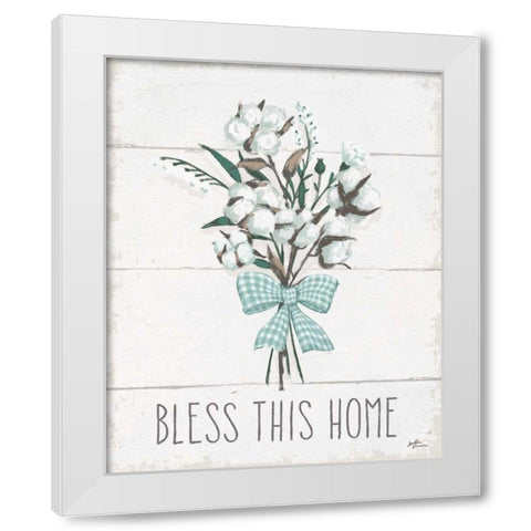 Blessed II White Modern Wood Framed Art Print by Penner, Janelle