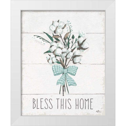 Blessed II White Modern Wood Framed Art Print by Penner, Janelle