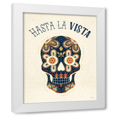 La Vida Loca V White Modern Wood Framed Art Print by Charron, Veronique