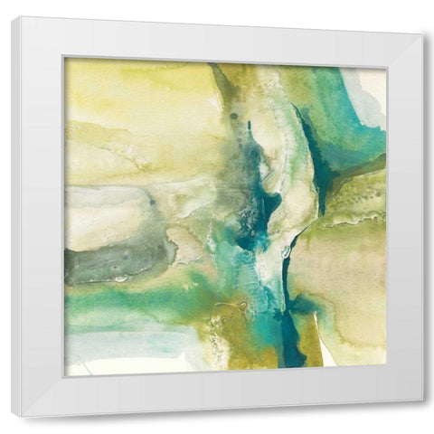 Perfection White Modern Wood Framed Art Print by Paschke, Chris