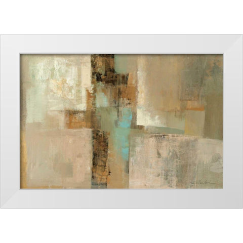Peninsula - WAG White Modern Wood Framed Art Print by Vassileva, Silvia