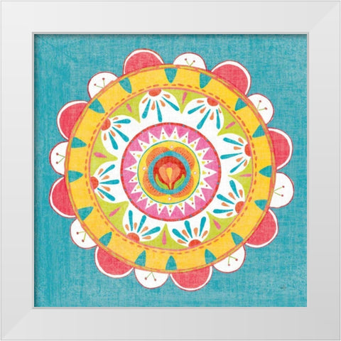 Like Frida I White Modern Wood Framed Art Print by Sussman, Harriet