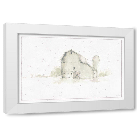 Farm Friends XIV Barn Neutral White Modern Wood Framed Art Print by Audit, Lisa