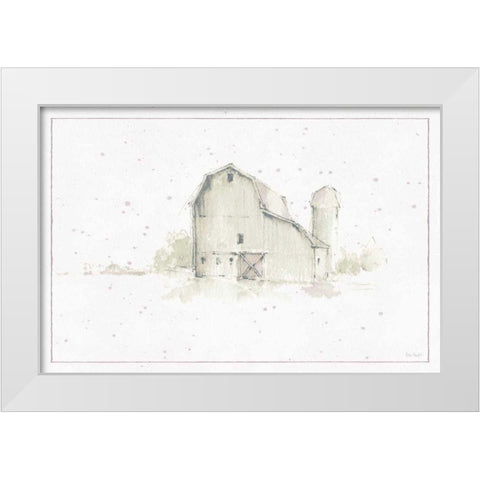 Farm Friends XIV Barn Neutral White Modern Wood Framed Art Print by Audit, Lisa
