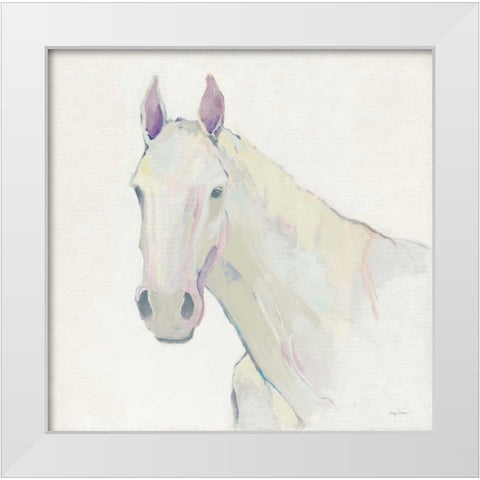 Horace Neutral White Modern Wood Framed Art Print by Tillmon, Avery