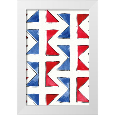 Seafood Shanty Step 02A White Modern Wood Framed Art Print by Tavoletti, Anne