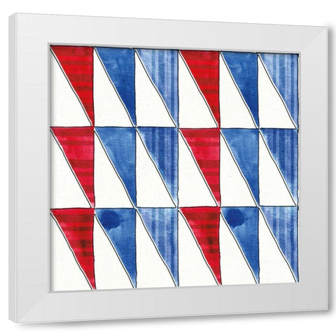 Seafood Shanty Step 03A White Modern Wood Framed Art Print by Tavoletti, Anne