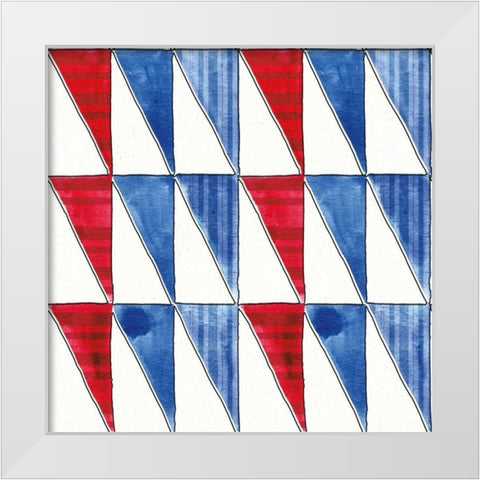 Seafood Shanty Step 03A White Modern Wood Framed Art Print by Tavoletti, Anne