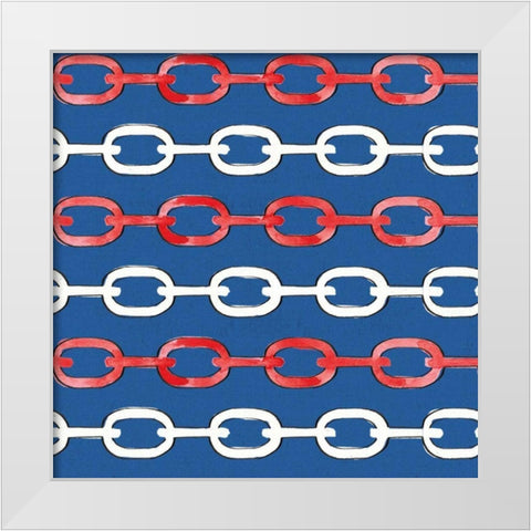 Seafood Shanty Step 05C White Modern Wood Framed Art Print by Tavoletti, Anne