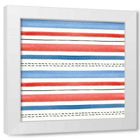 Seafood Shanty Step 07 White Modern Wood Framed Art Print by Tavoletti, Anne