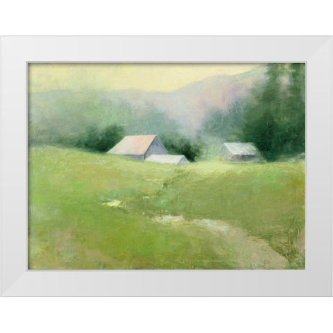 Homestead White Modern Wood Framed Art Print by Purinton, Julia