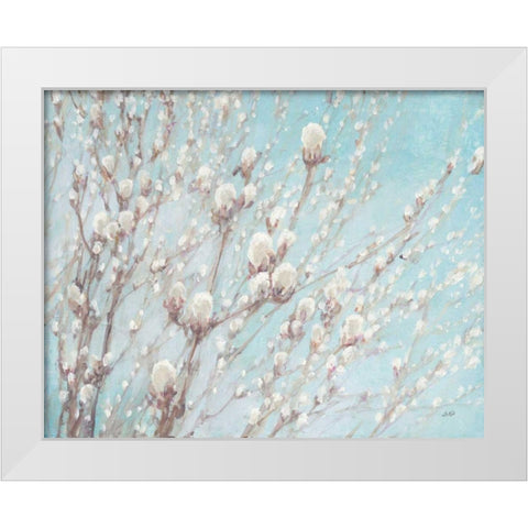 Early Spring White Modern Wood Framed Art Print by Purinton, Julia