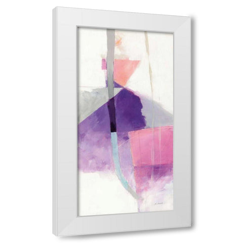 Bypass II White Modern Wood Framed Art Print by Schick, Mike