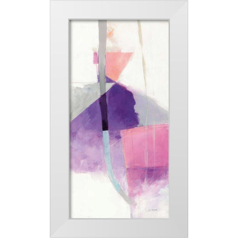 Bypass II White Modern Wood Framed Art Print by Schick, Mike