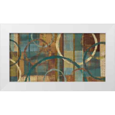 Tranquility White Modern Wood Framed Art Print by Mullan, Michael