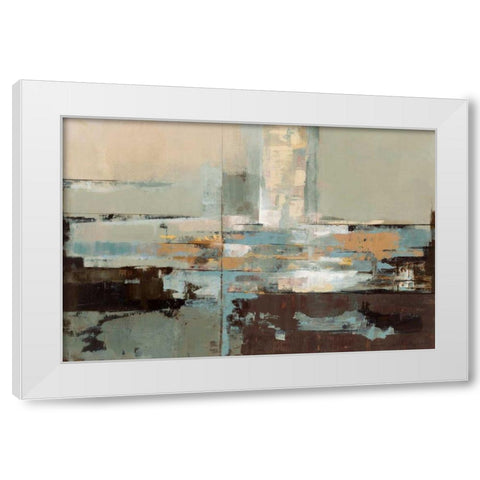 Morning Haze - WAG White Modern Wood Framed Art Print by Vassileva, Silvia