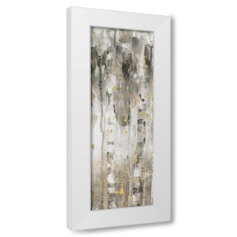 The Forest IV Neutral White Modern Wood Framed Art Print by Audit, Lisa
