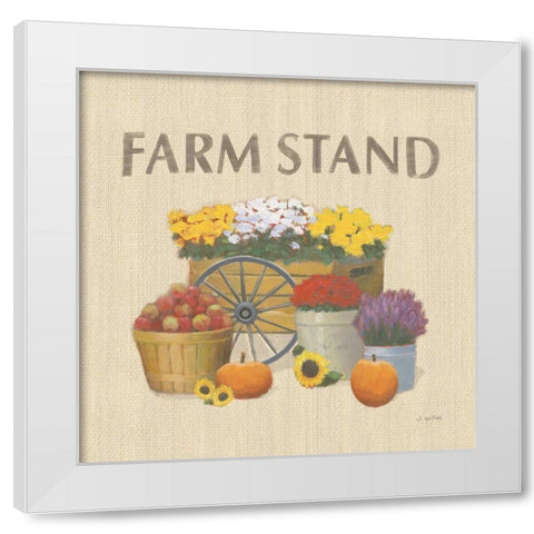 Heartland Harvest Moments VI White Modern Wood Framed Art Print by Wiens, James