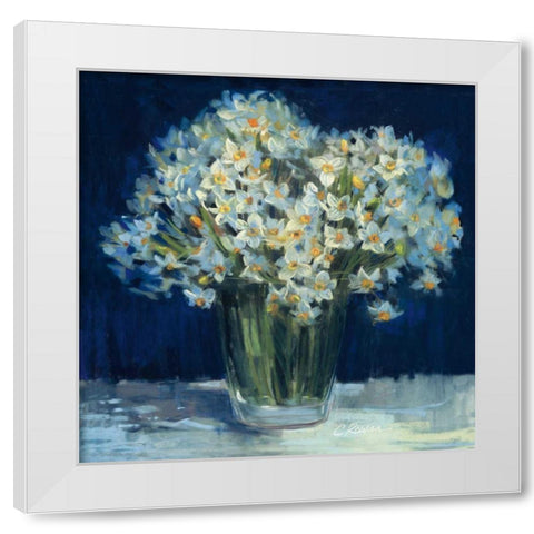 Spring Twilight II v2 White Modern Wood Framed Art Print by Rowan, Carol