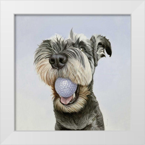 PJ White Modern Wood Framed Art Print by Ruby, James