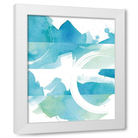 Coastal Feel II White Modern Wood Framed Art Print by Hershey, Moira