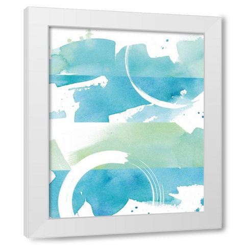 Coastal Feel III White Modern Wood Framed Art Print by Hershey, Moira