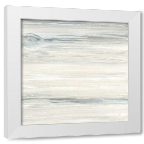 Wood Panel I White Modern Wood Framed Art Print by Paschke, Chris