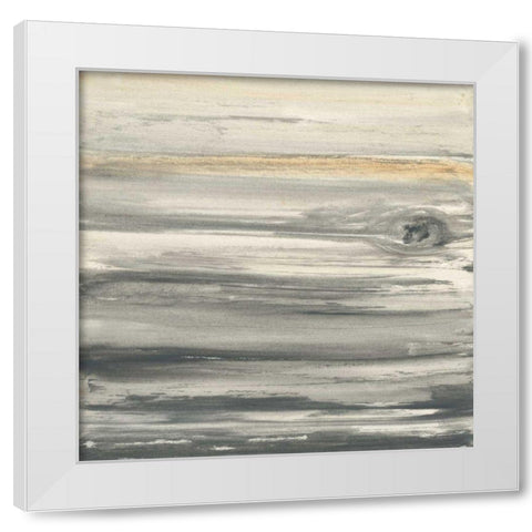 Wood Panel III White Modern Wood Framed Art Print by Paschke, Chris