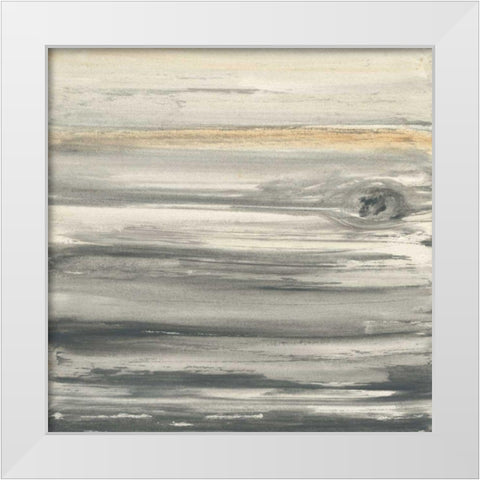 Wood Panel III White Modern Wood Framed Art Print by Paschke, Chris