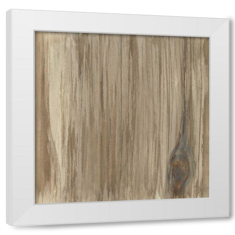 Wood Panel IV White Modern Wood Framed Art Print by Paschke, Chris