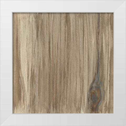 Wood Panel IV White Modern Wood Framed Art Print by Paschke, Chris