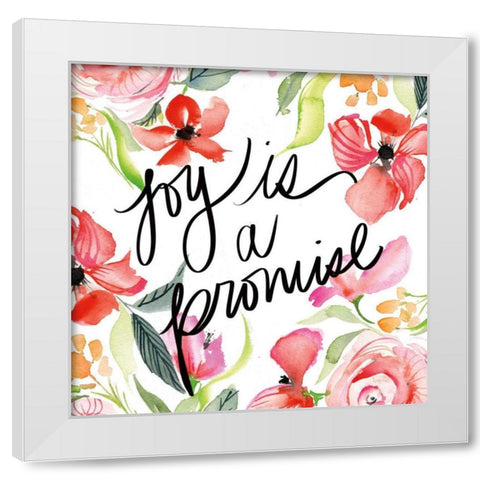 Bloom to Remember I White Modern Wood Framed Art Print by Rice, Kristy