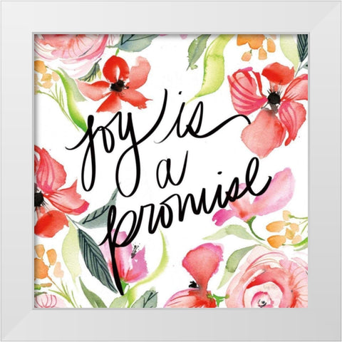 Bloom to Remember I White Modern Wood Framed Art Print by Rice, Kristy