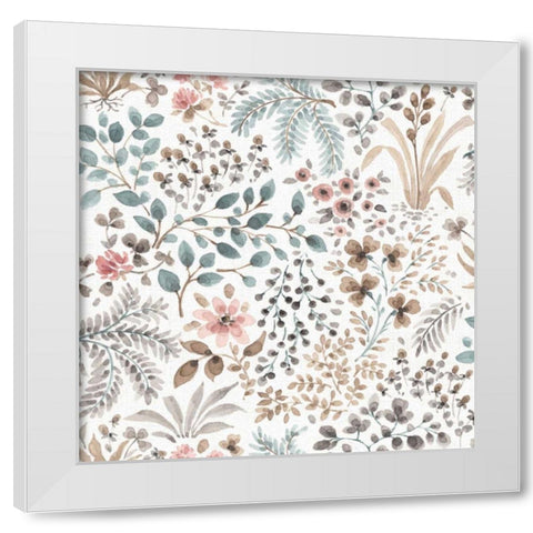 Forest Friends Step 02A White Modern Wood Framed Art Print by Audit, Lisa