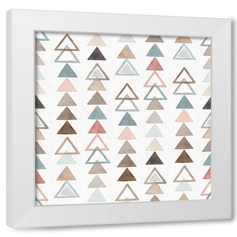 Forest Friends Step 03A White Modern Wood Framed Art Print by Audit, Lisa