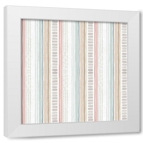 Forest Friends Step 06A White Modern Wood Framed Art Print by Audit, Lisa