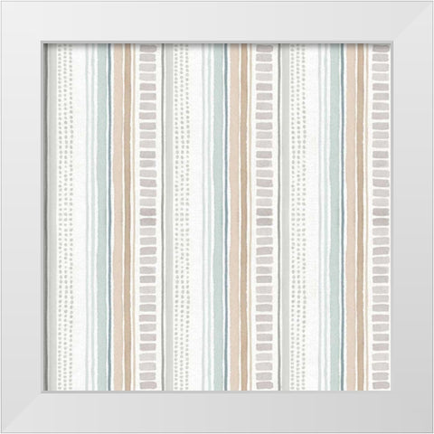 Forest Friends Step 06B White Modern Wood Framed Art Print by Audit, Lisa