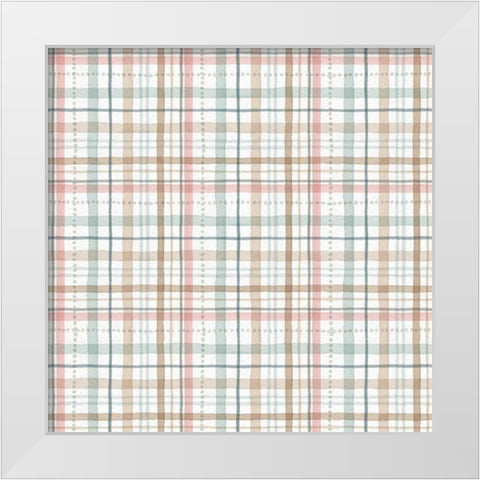 Forest Friends Step 08A White Modern Wood Framed Art Print by Audit, Lisa