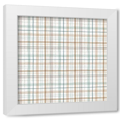 Forest Friends Step 08B White Modern Wood Framed Art Print by Audit, Lisa