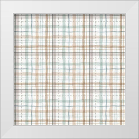 Forest Friends Step 08B White Modern Wood Framed Art Print by Audit, Lisa